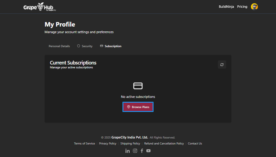 build-ninja-subscriptions-browse-plans-button