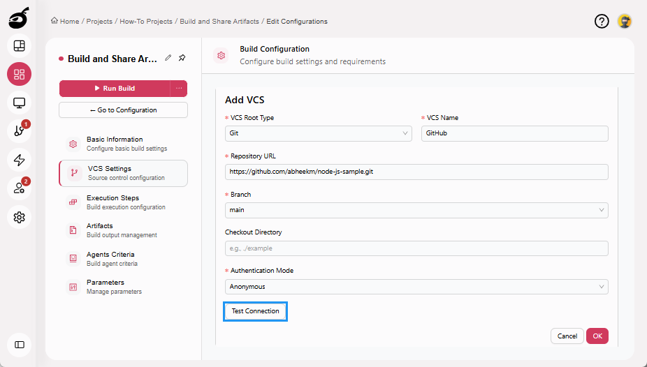 how-to-artifacts-add-vcs-page-test-connection-button