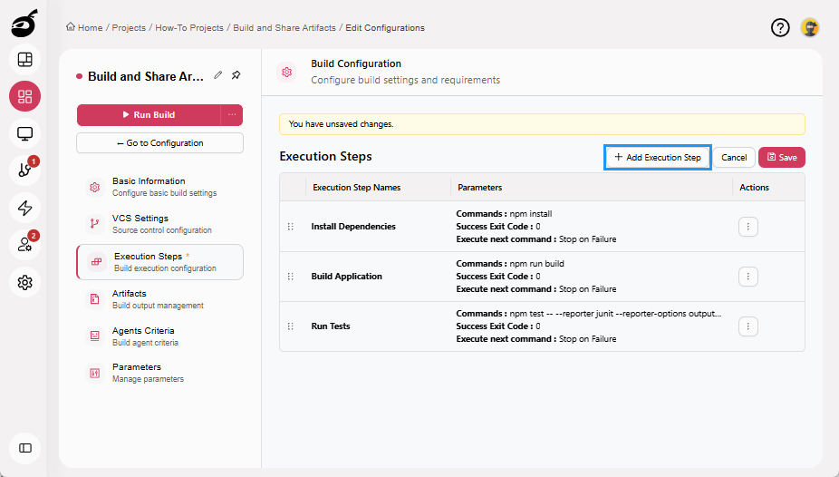 how-to-artifacts-execution-steps-page-package-add-execution-step-button