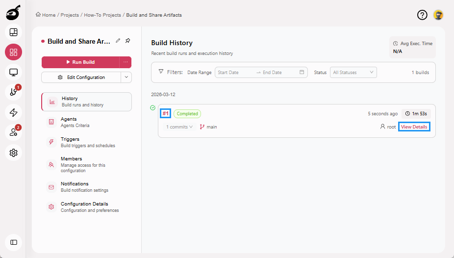 how-to-artifacts-history-tab