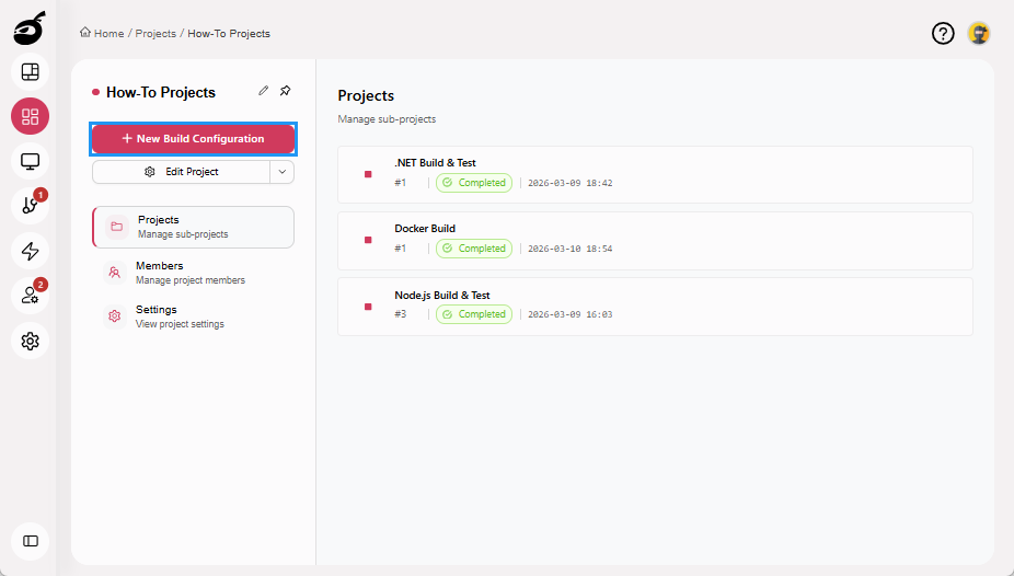 how-to-artifacts-new-build-configuration-button
