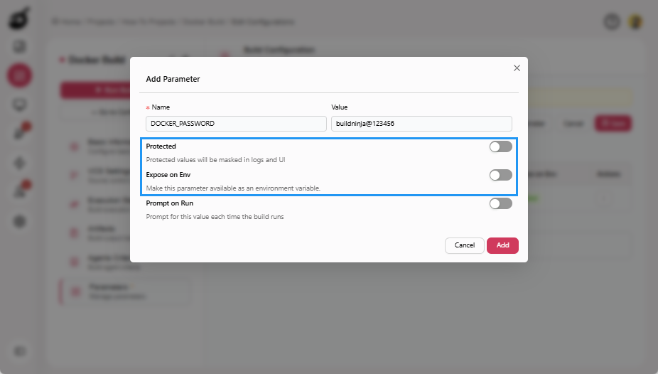 how-to-docker-add-paramter-password-functions