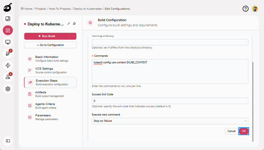 how-to-kubernetes-executions-steps-add-execution-step-page-ok-button