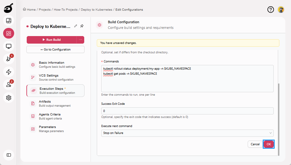how-to-kubernetes-verify-executions-steps-add-execution-step-page-ok-button