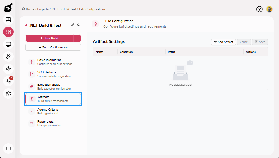 how-to-net-artifacts-page