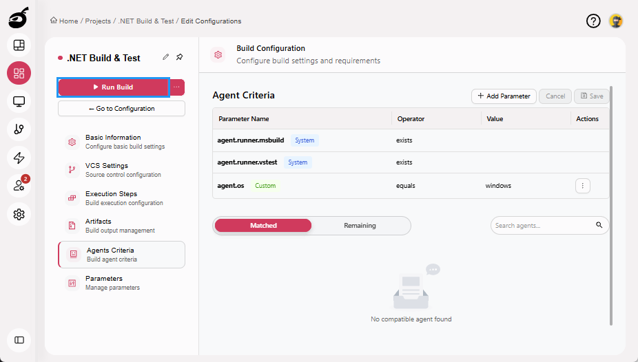 how-to-net-run-build-button