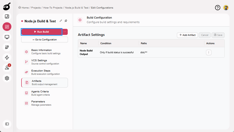 how-to-node-run-build-button