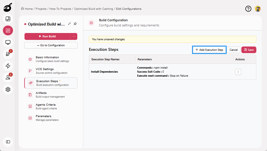 how-to-speedup-tests-execution-steps-add-execution-step-button