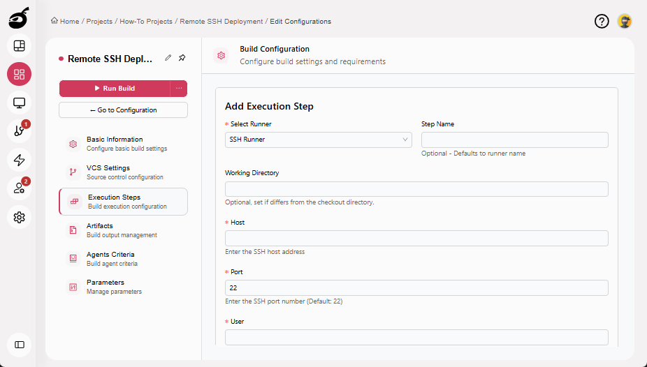 how-to-ssh-add-execution-step-page