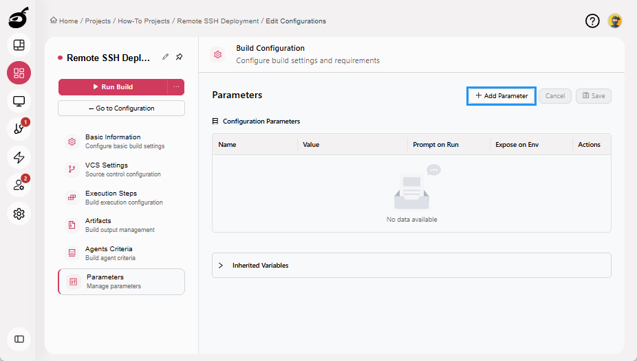 how-to-ssh-parameter-add-parameter-button