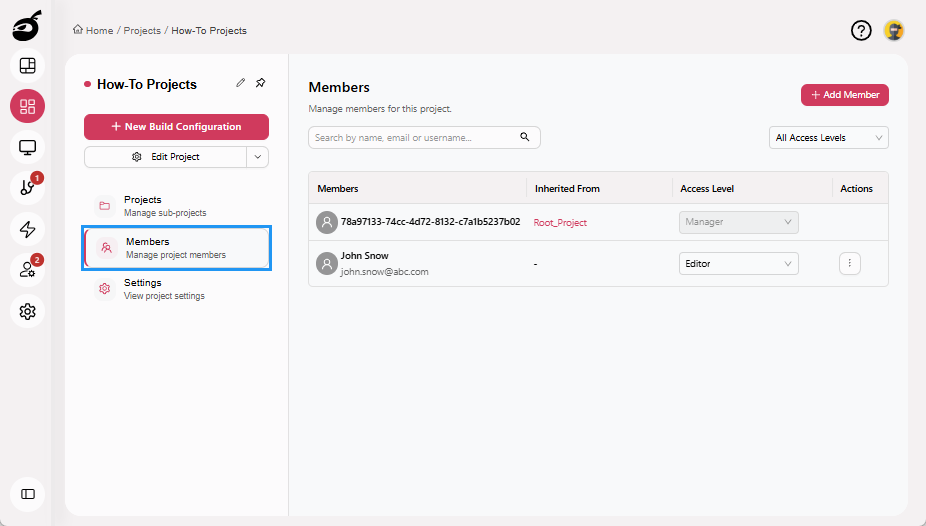 how-to-sso-executor-project-members-page