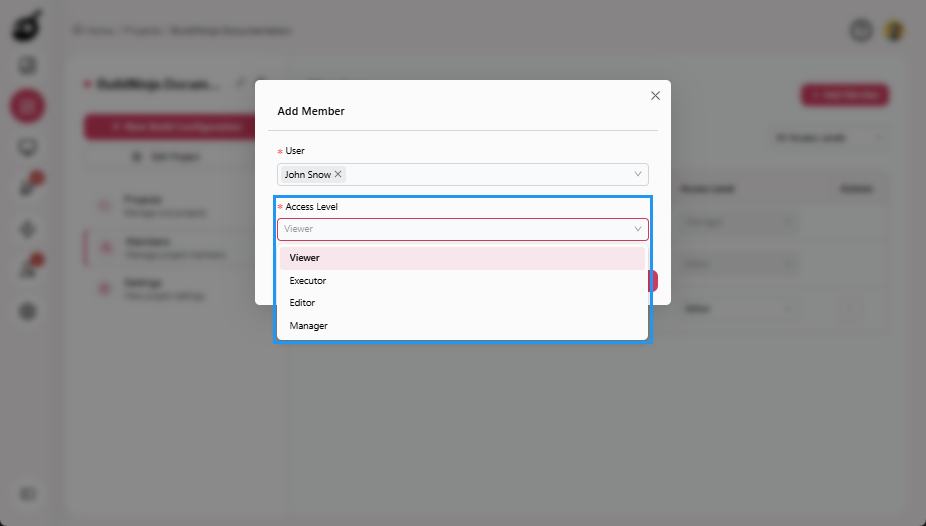 project-member-tab-add-member-popup-acess-level